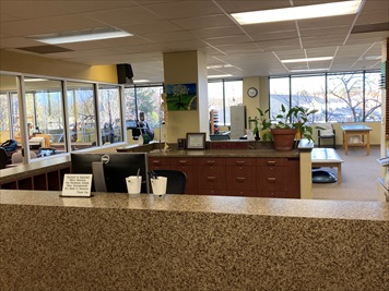 Front desk check-in