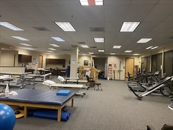 Therapy equipment and treatment area