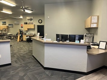Front desk check-in
