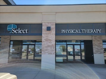 Outside front of building